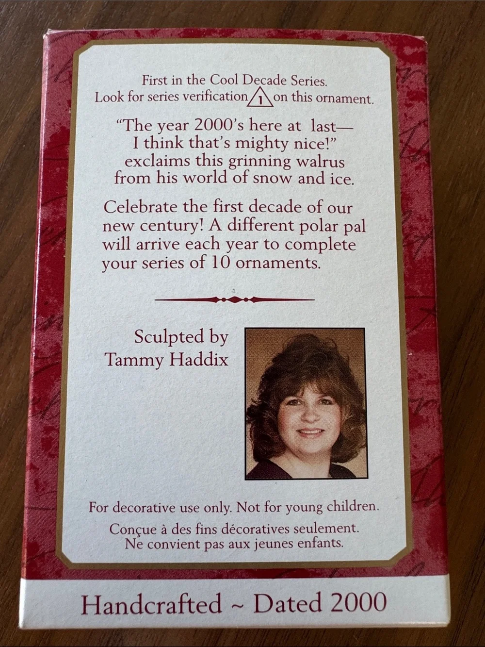 Hallmark festive vintage